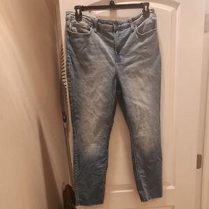 LC Lauren Conrad Women's Light Blue Ankle Jeans